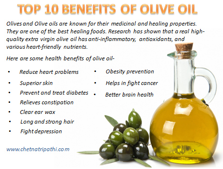 TOP 10 BENEFITS OF OLIVE OIL - The Life